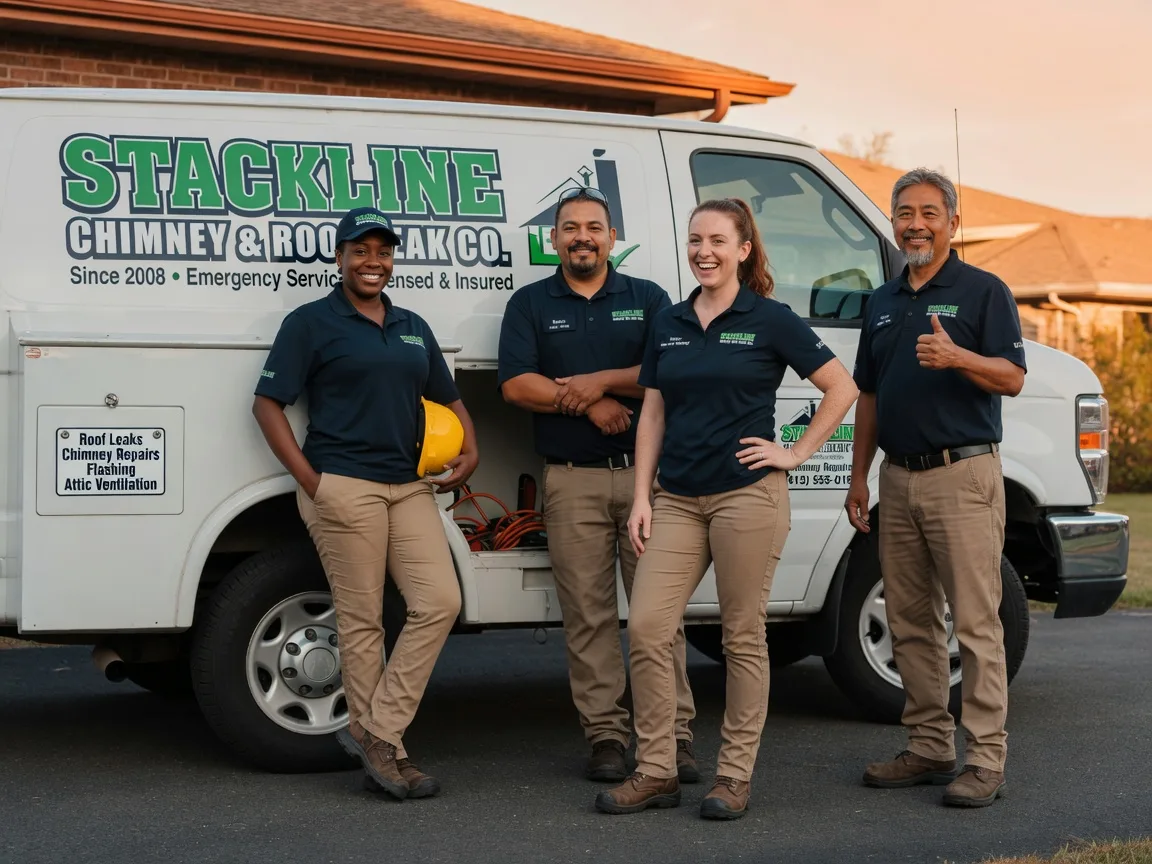 Chimney flashing repair company in Rickreall, OR